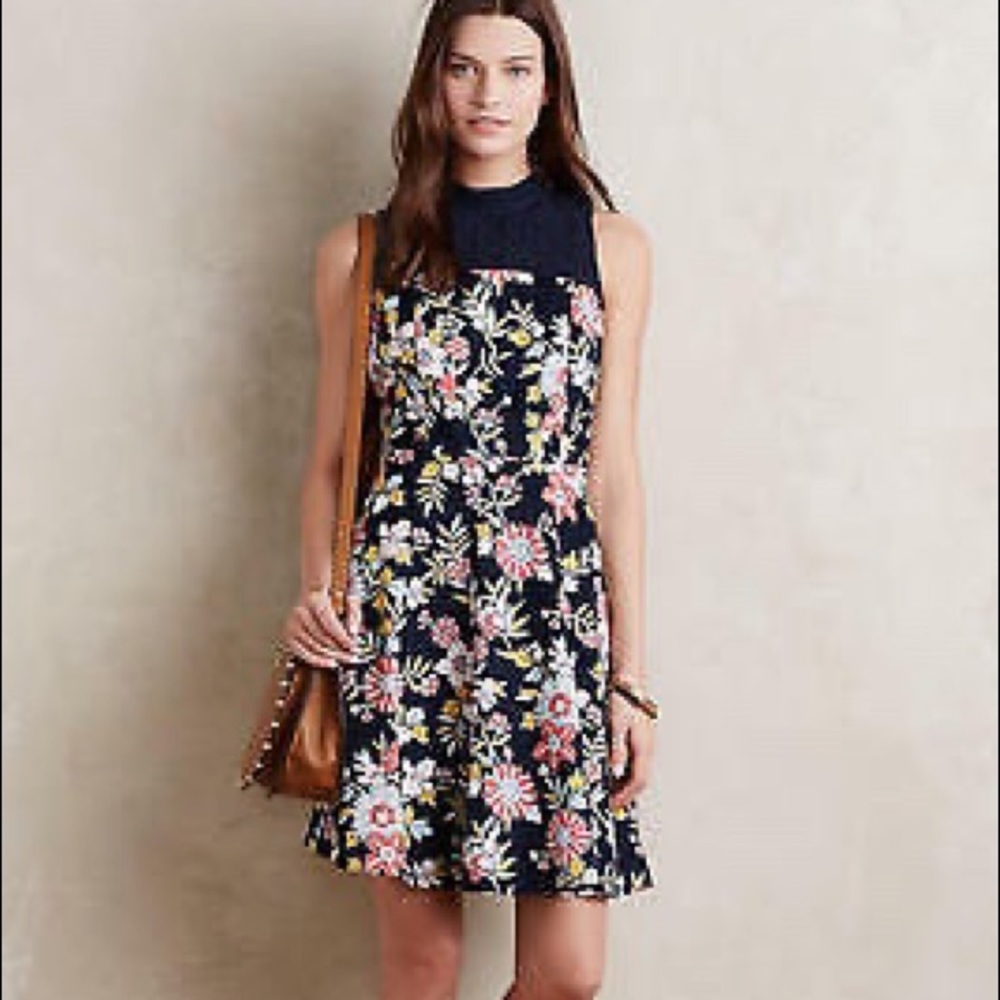 Anthropologie Moulinette Soeurs corduroy dress